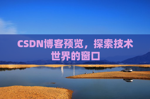 CSDN博客预览，探索技术世界的窗口